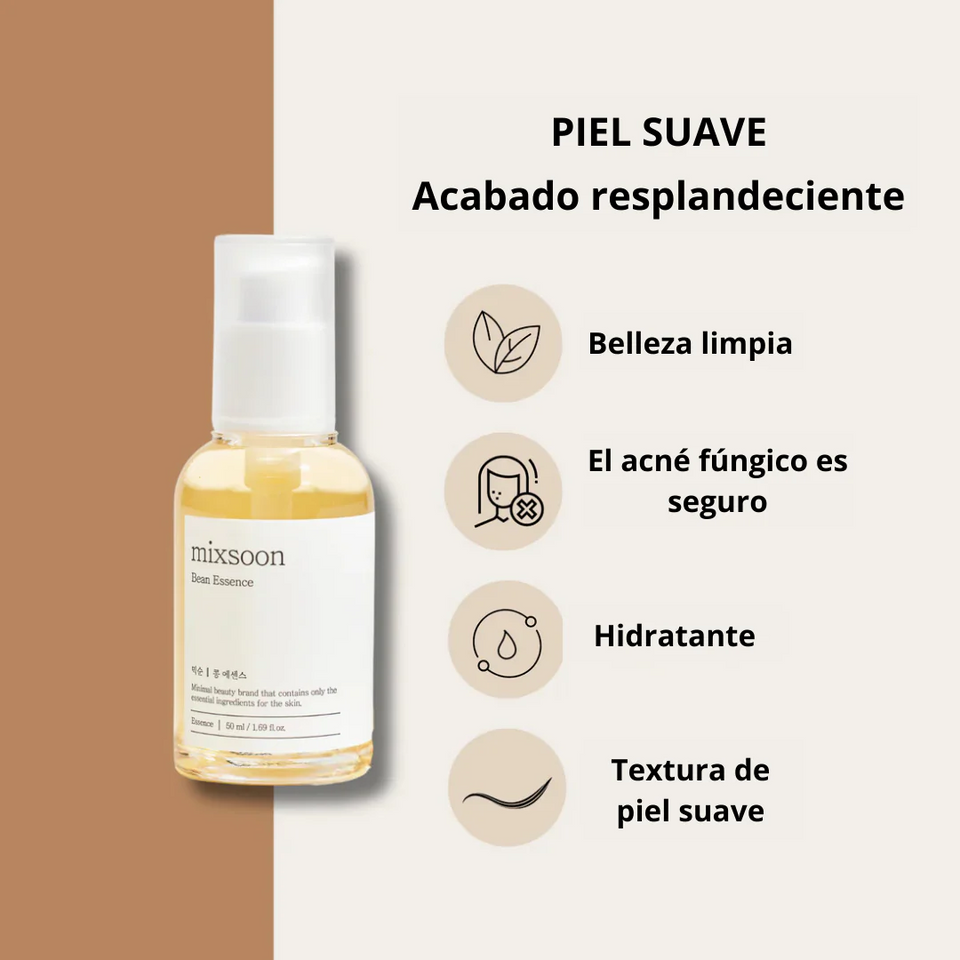 Mixsoon: Exfoliante & Hidratante Facial para Piel Grasa