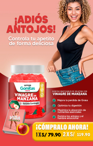 Gomitas de vinagre de manzana
