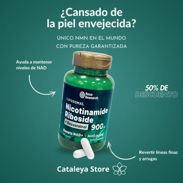 Nicotinamida + Resveratrol: Vitalidad y Juventud