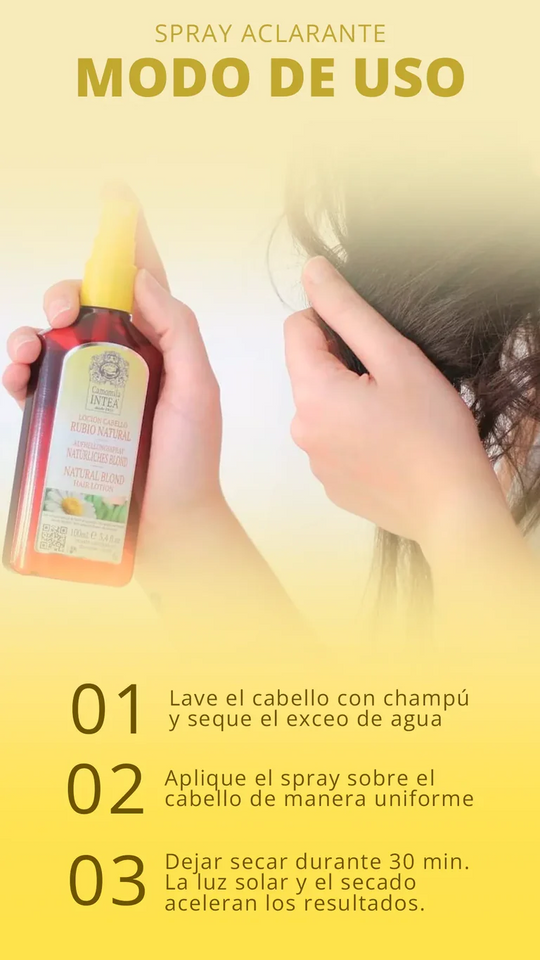 CAMOMILA INTEA-ACLARANTE NATURAL PARA EL CABELLO