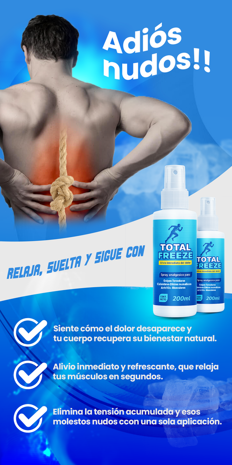 <b>OTAL FREEZE MAX™- SPRAY ANALGÉSICO</b>