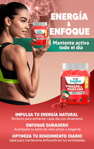 Gomitas de vinagre de manzana