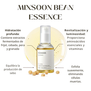 Mixsoon: Exfoliante & Hidratante Facial para Piel Grasa