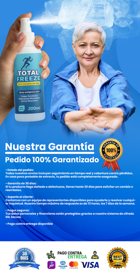 <b>OTAL FREEZE MAX™- SPRAY ANALGÉSICO</b>