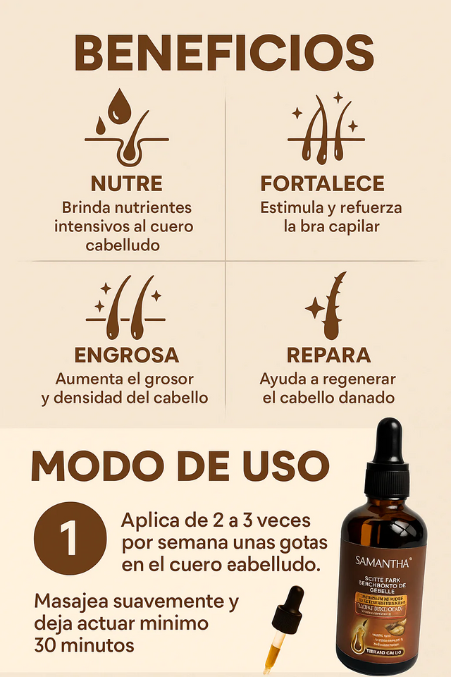 SERUM CAPILAR SAMANTHA