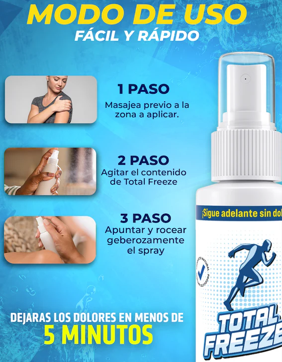 <b>OTAL FREEZE MAX™- SPRAY ANALGÉSICO</b>