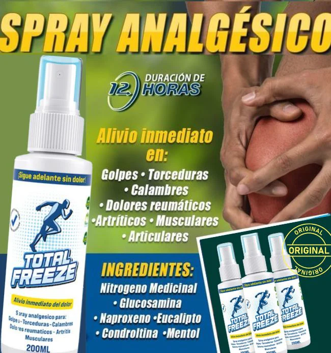 <b>OTAL FREEZE MAX™- SPRAY ANALGÉSICO</b>
